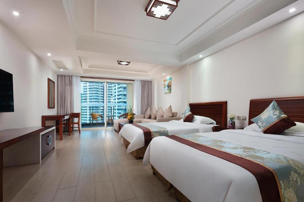ซานยา เซี่ยงไฮ้ หัวถิง บูทิก รีสอร์ต โฮเต็ล Hotel ซานย่า ภายนอก รูปภาพ