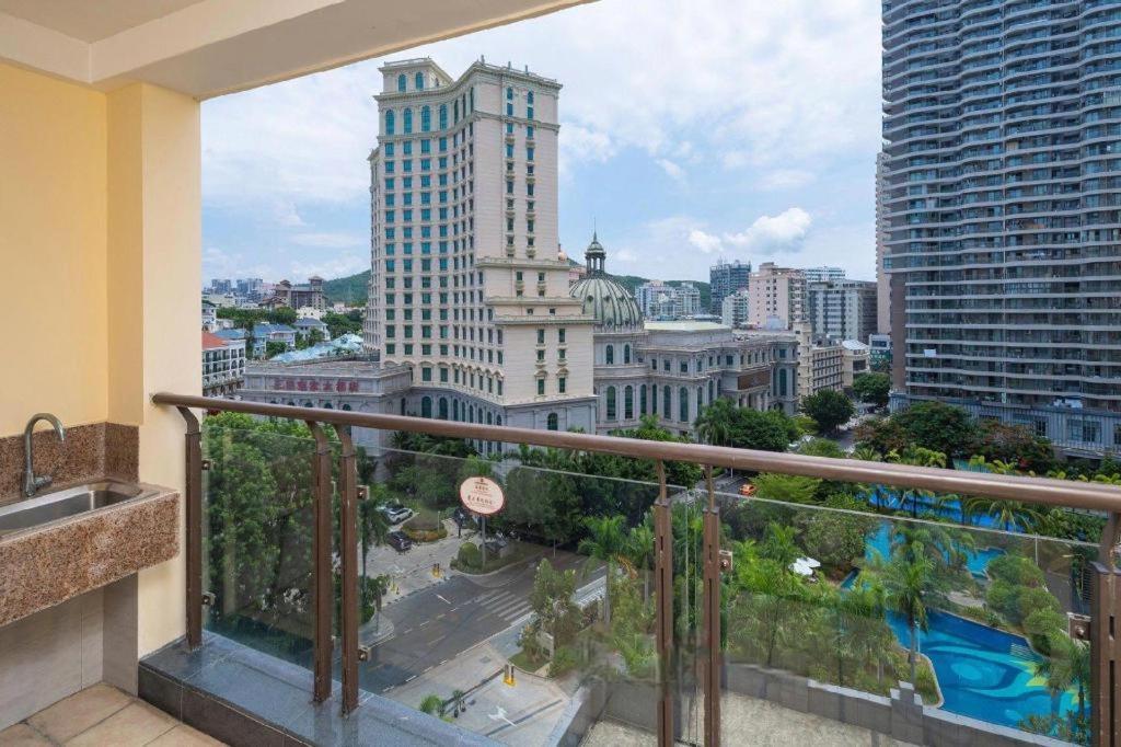 ซานยา เซี่ยงไฮ้ หัวถิง บูทิก รีสอร์ต โฮเต็ล Hotel ซานย่า ภายนอก รูปภาพ